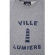 SWEAT VILLE LUMIERE 02 - GRIS CHINÉ