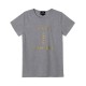 T-SHIRT "VILLE LUMIERE" - GRIS CHINE