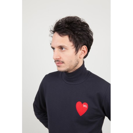 Pull avec on sale coeur rouge