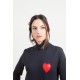 SWEAT SHIRT "COEUR" - BLANC