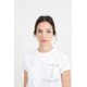 T-SHIRT "VILLE LUMIERE" - BLANC