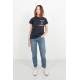 T-SHIRT "VILLE LUMIERE" - BLEU NUIT