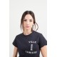 T-SHIRT "VILLE LUMIERE" - BLEU NUIT