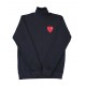 SWEAT SHIRT "COEUR" - BLANC