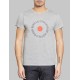 T-SHIRT "COEUR" - GRIS CHINÉ