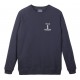 SWEAT-SHIRT VILLE LUMIERE 01 - GRIS CHINÉ